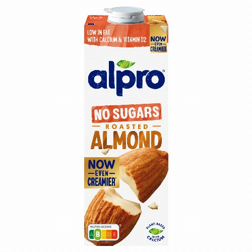 Alpro zsírszegény cukormentes mandulaital hozzáadott kalciummal és vitaminokkal 1 l