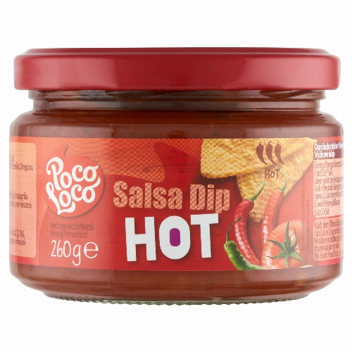 Poco Loco erősen csípős paradicsomos öntet 260 g