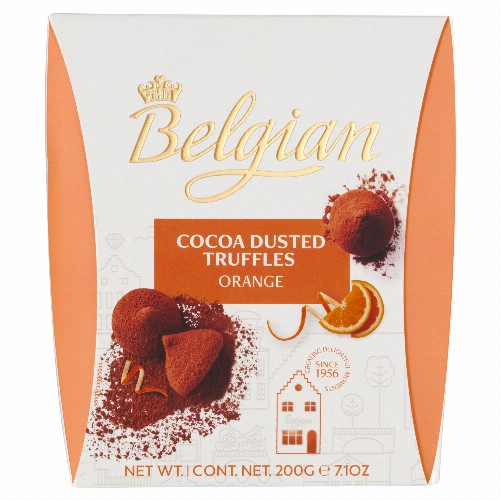 The Belgian Trüffel narancs darabkákkal 200 g