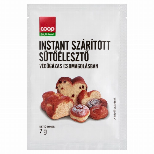 Coop instant szárított sütőélesztő 7 g