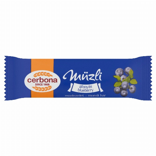 Cerbona áfonyás müzliszelet 20 g