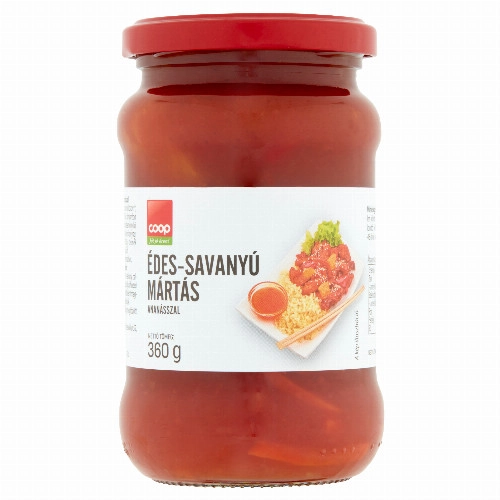 Coop édes-savanyú mártás ananásszal 360 g